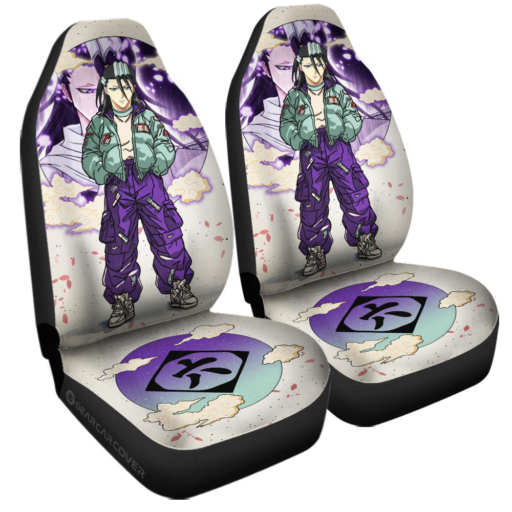 Byakuya Kuchiki Car Seat Covers Anime Collection - Gearcarcover - 3
