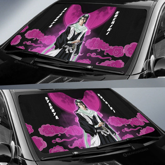 Byakuya Kuchiki Car Sunshade Custom Bleach Car Accessories - Gearcarcover - 2