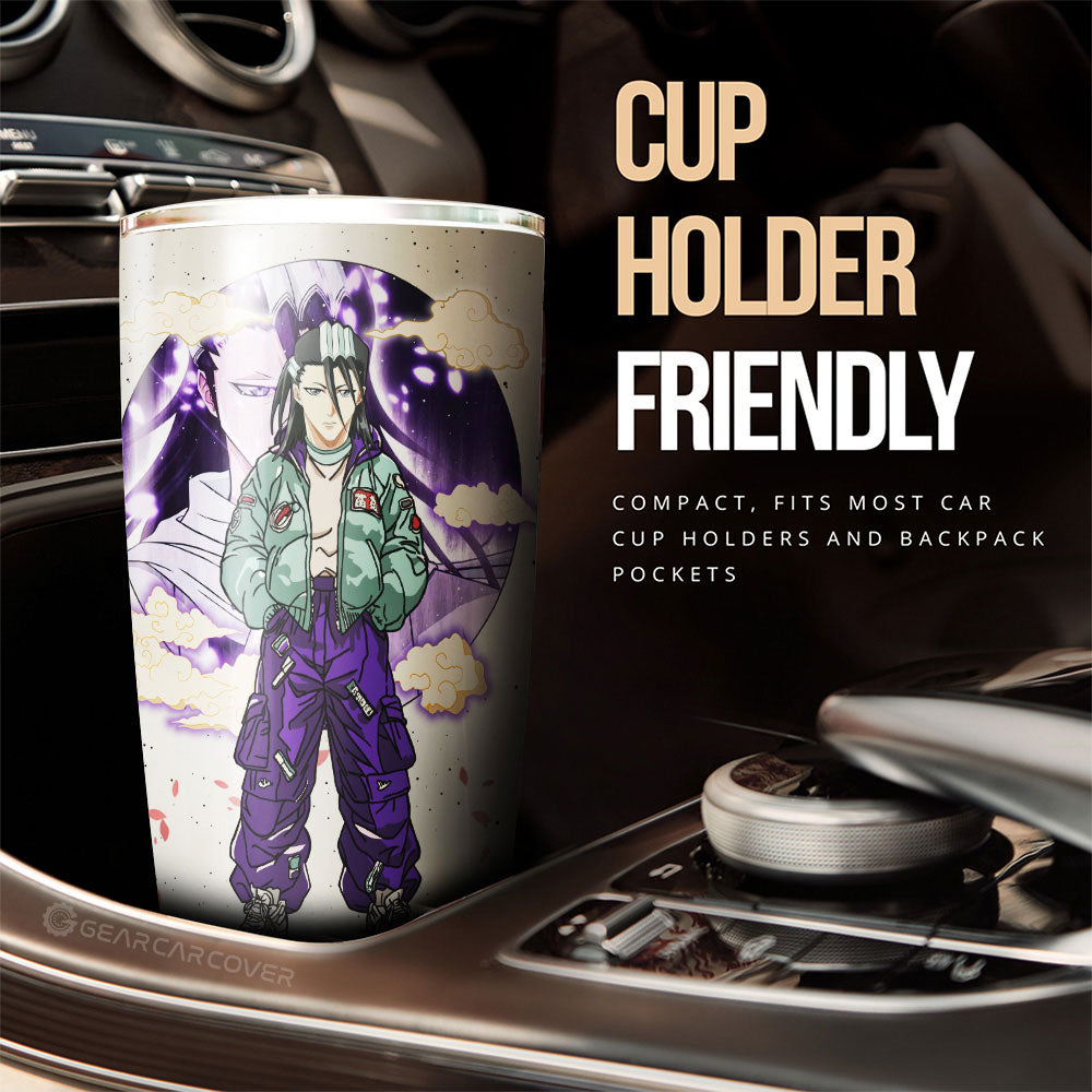 Byakuya Kuchiki Tumbler Cup Anime Collection - Gearcarcover - 3