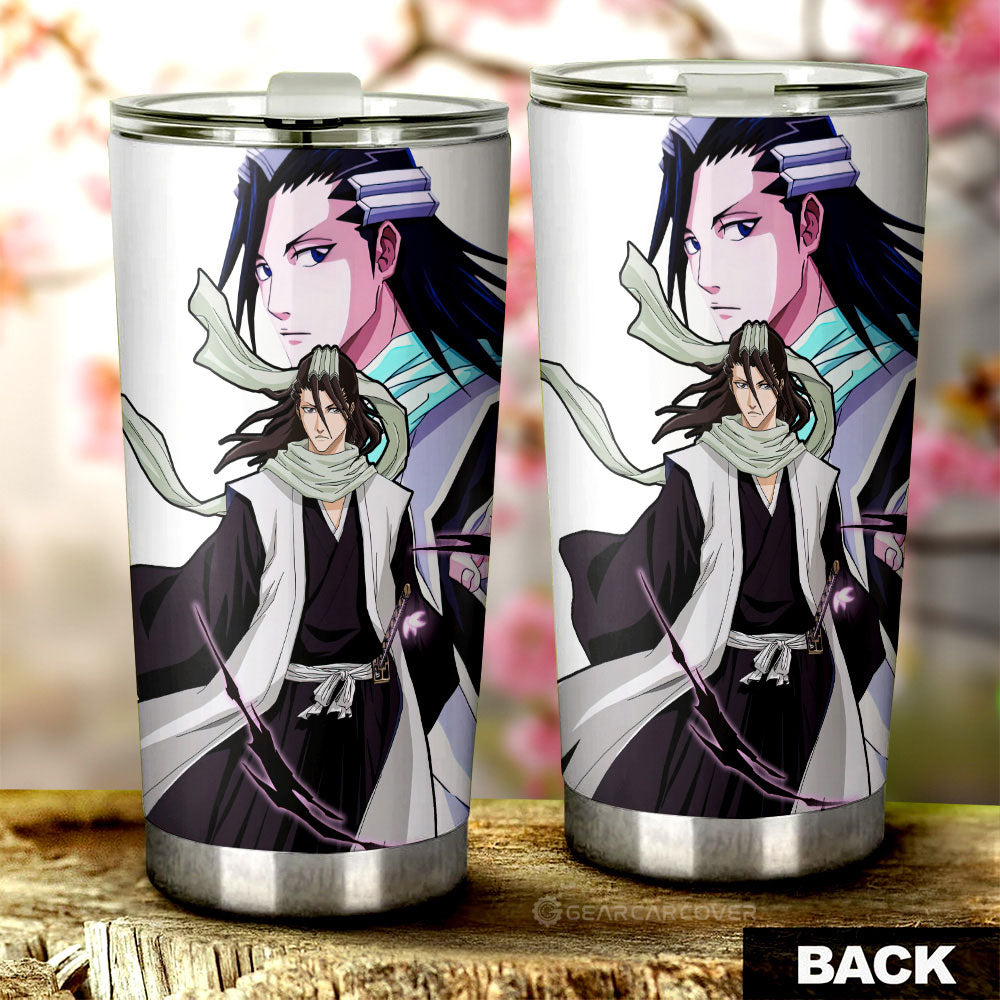 Byakuya Kuchiki Tumbler Cup Custom Bleach - Gearcarcover - 3
