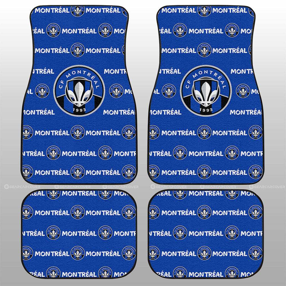 CF Montréal Car Floor Mats Sporty Team Collection - Gearcarcover - 1