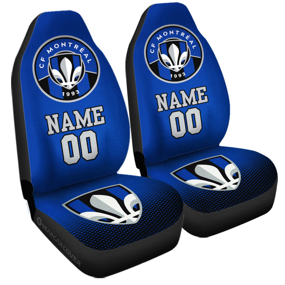 CF Montréal Car Seat Covers Sporty Team Collection - Gearcarcover - 3