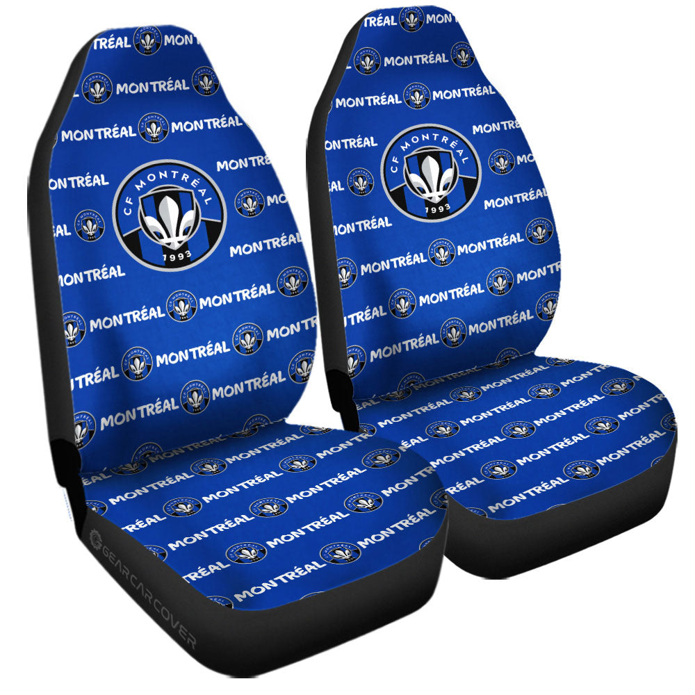 CF Montréal Car Seat Covers Sporty Team Collection - Gearcarcover - 3