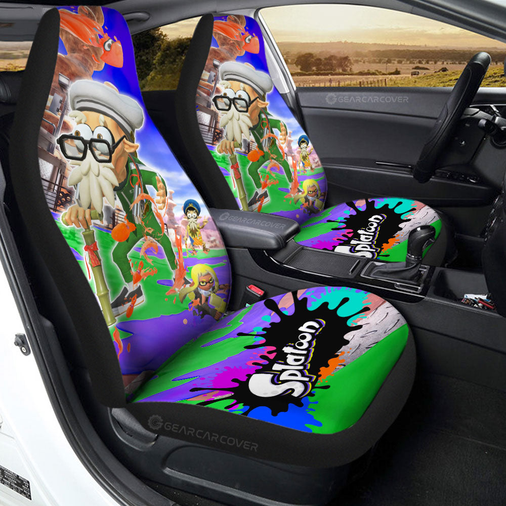 Captain Craig Cuttlefish Splatoon Car Seat Covers Custom Car Accessories - Gearcarcover - 2