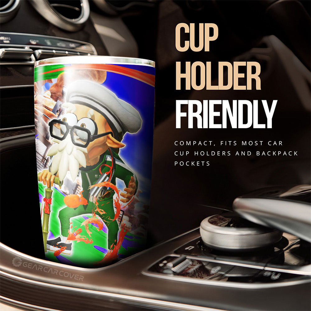 Captain Craig Cuttlefish Splatoon Tumbler Cup Custom Car Accessories - Gearcarcover - 3