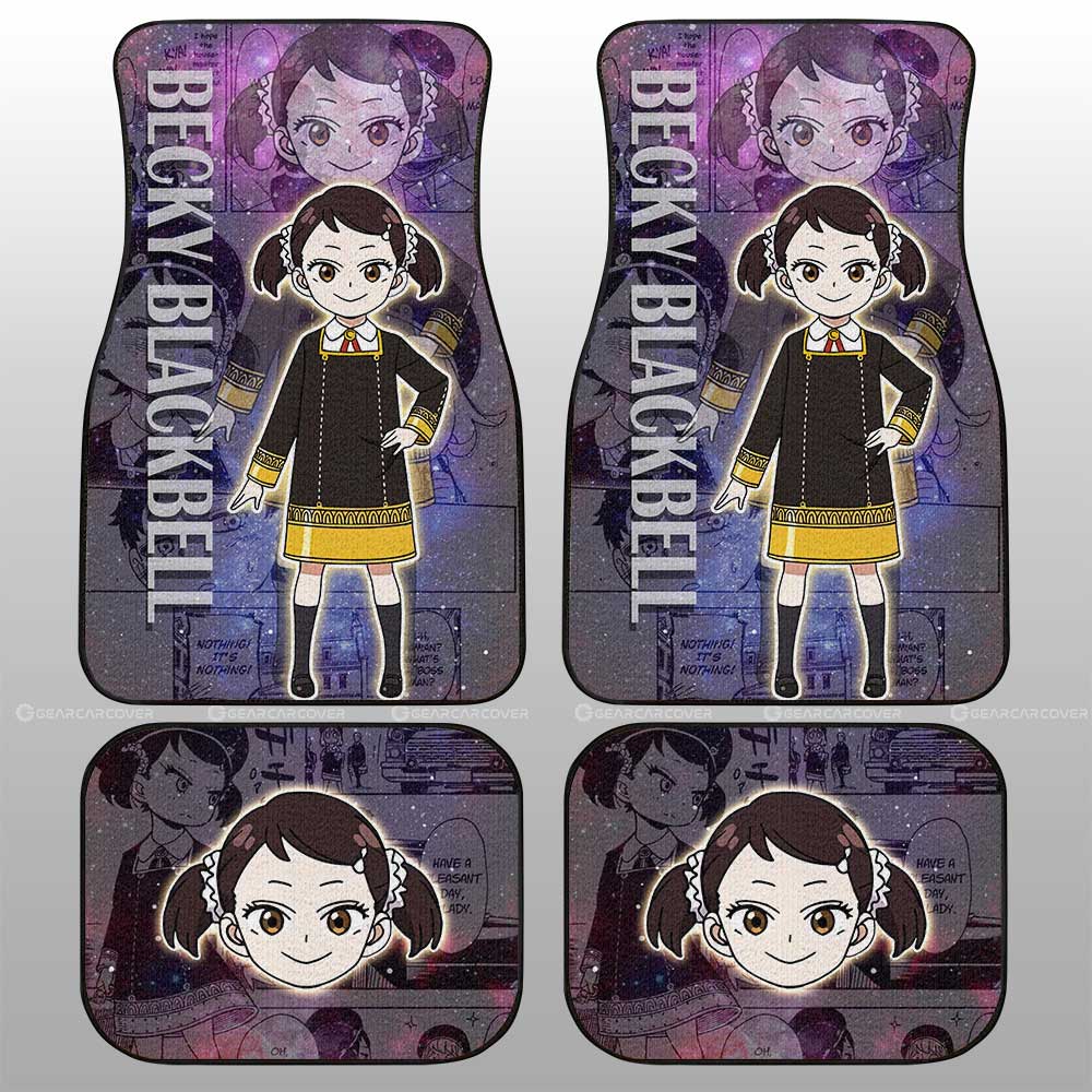 Car Floor Mats Custom Becky Blackbell Galaxy Style Car Accessories - Gearcarcover - 2