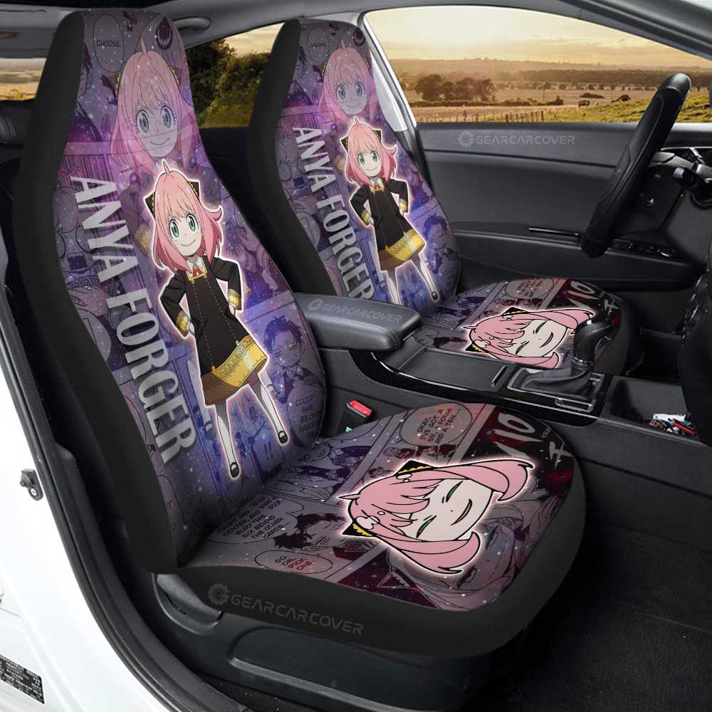 Car Seat Covers Custom Anya Forger Galaxy Style Car Accessories - Gearcarcover - 1