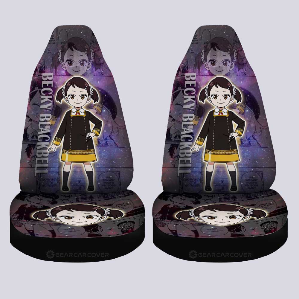 Car Seat Covers Custom Becky Blackbell Galaxy Style Car Accessories - Gearcarcover - 4