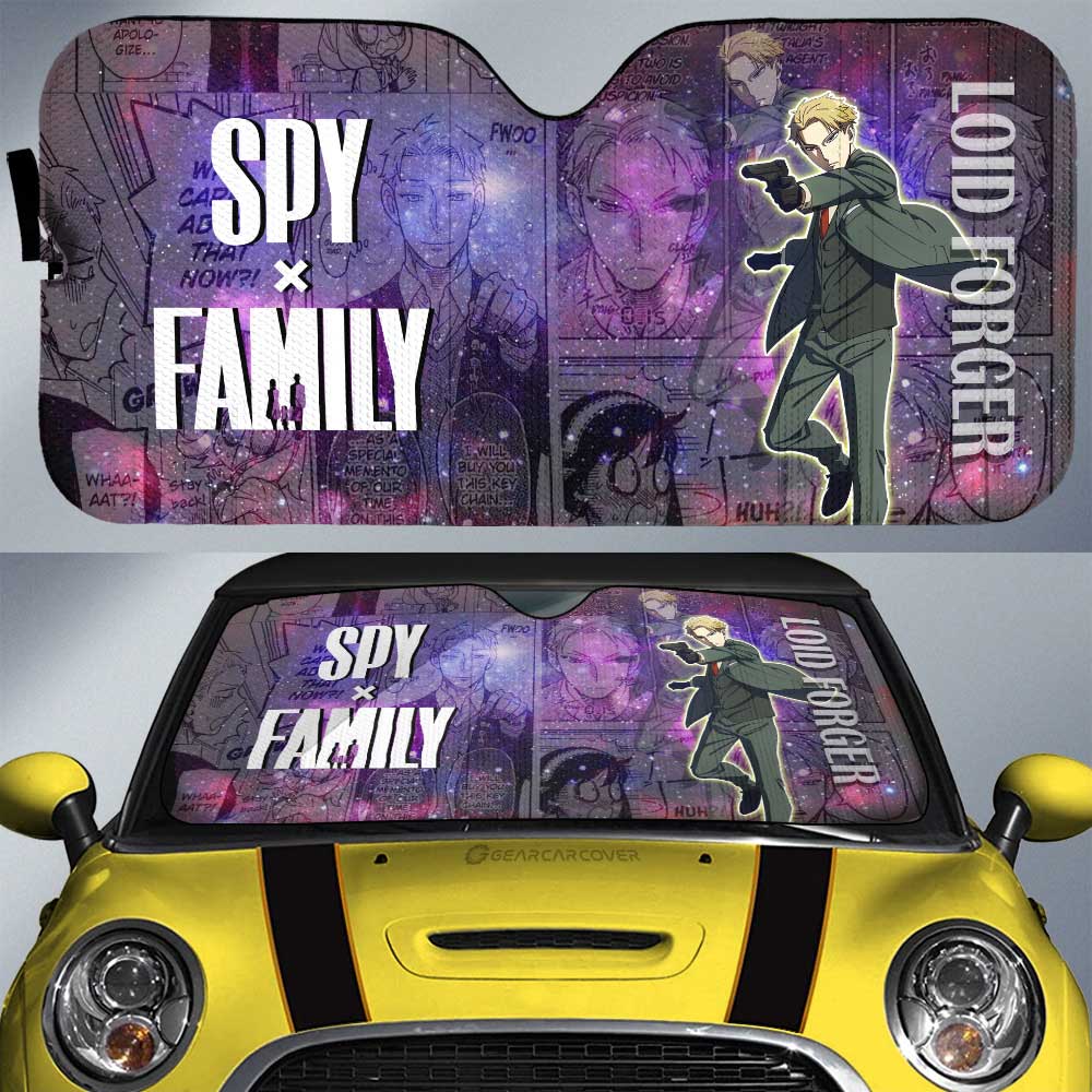 Car Sunshade Custom Loid Forger Galaxy Style Car Accessories - Gearcarcover - 1