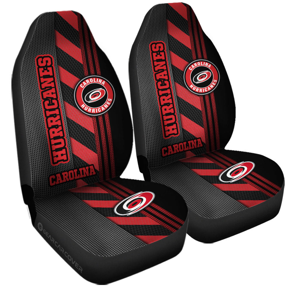 Carolina Hurricanes Car Seat Covers Custom Car Accessories - Gearcarcover - 3