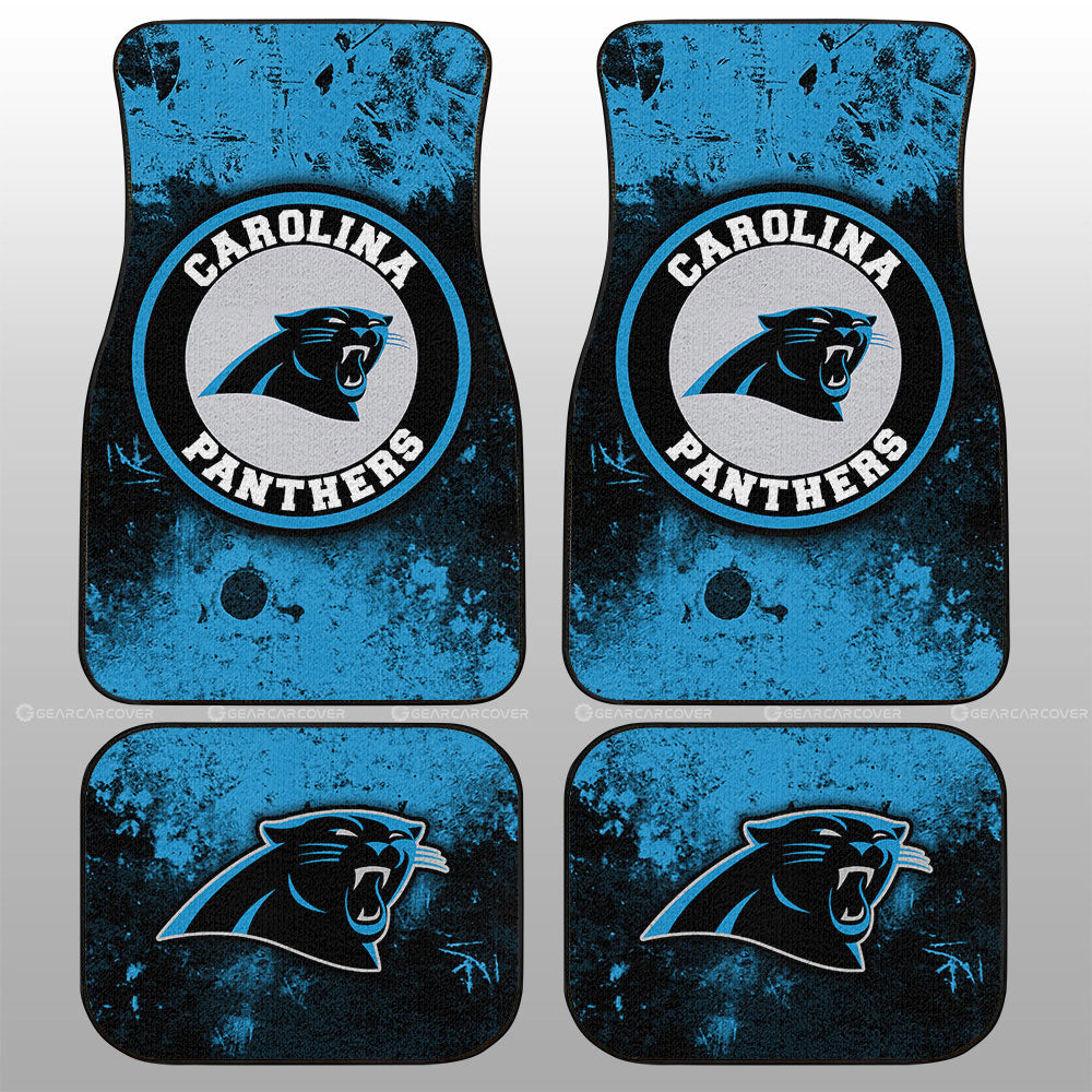 Carolina Panthers Car Floor Mats Custom Car Accessories - Gearcarcover - 1