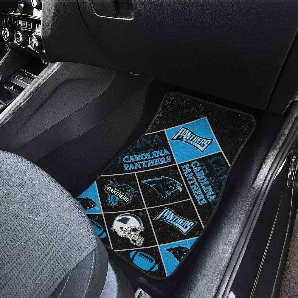 Carolina Panthers Car Floor Mats Sporty Team Collection - Gearcarcover - 3
