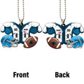 Carolina Panthers Ornament Personalized Uniforms Collection - Gearcarcover - 4