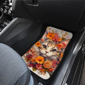 Cat Floral Car Floor Mats Custom Car Accessories - Gearcarcover - 3