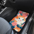 Cat Floral Car Floor Mats Custom Car Accessories - Gearcarcover - 3