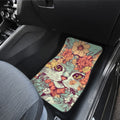 Cat Floral Car Floor Mats Custom Car Accessories - Gearcarcover - 3