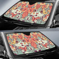 Cat Floral Car Sunshade Custom Car Accessories - Gearcarcover - 2