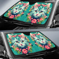 Cat Floral Car Sunshade Custom Car Accessories - Gearcarcover - 2