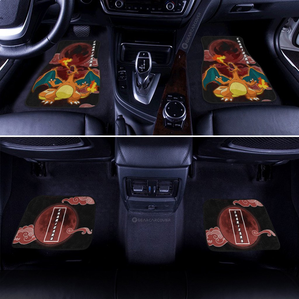 Charizard Car Floor Mats Custom Anime Car Accessories For Anime Fans - Gearcarcover - 3