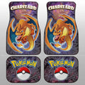Charizard Car Floor Mats Custom Anime Galaxy Manga Style - Gearcarcover - 2