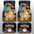 Charizard Car Floor Mats Custom Tie Dye Style Anime Car Accessories - Gearcarcover - 2