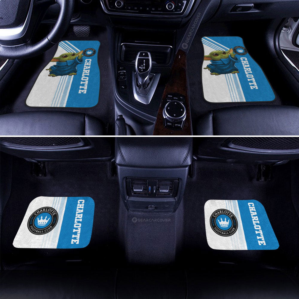 Charlotte FC Car Floor Mats Custom Car Accessories - Gearcarcover - 2