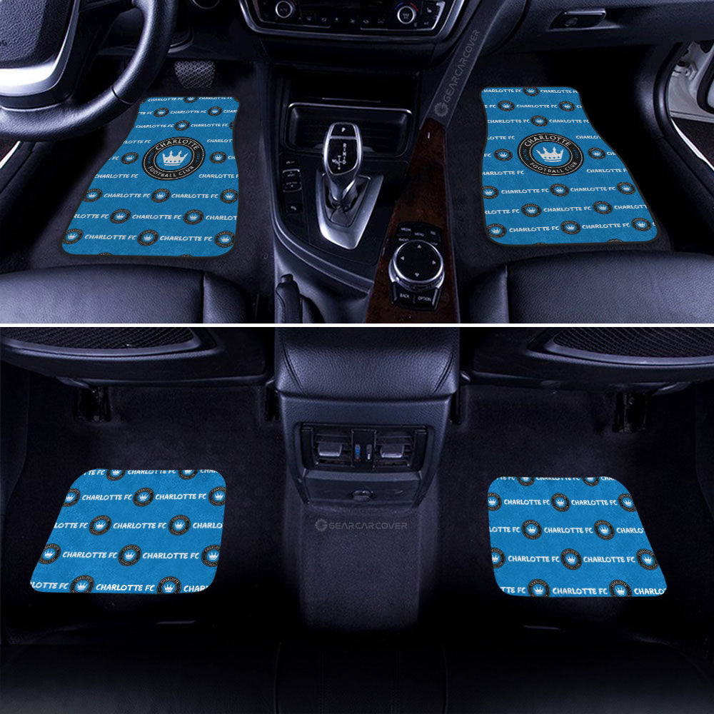 Charlotte FC Car Floor Mats Sporty Team Collection - Gearcarcover - 2