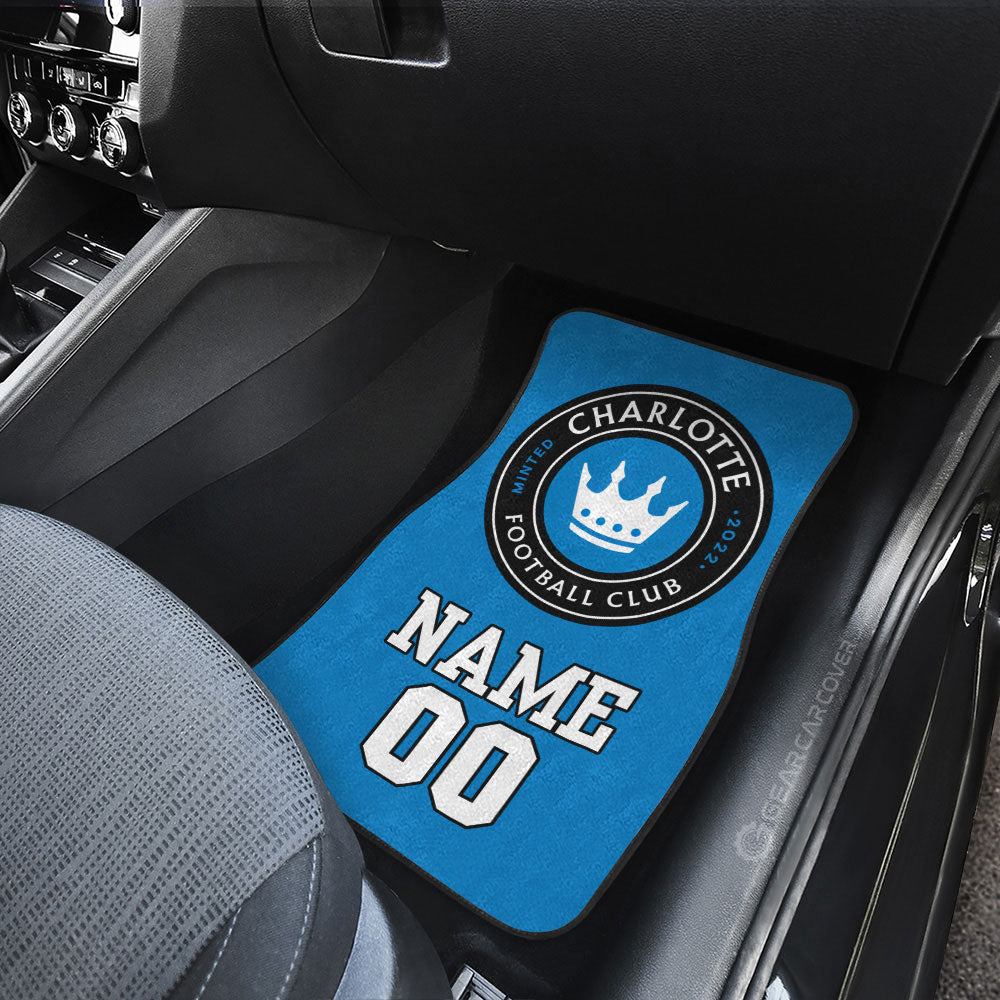 Charlotte FC Car Floor Mats Sporty Team Collection - Gearcarcover - 3