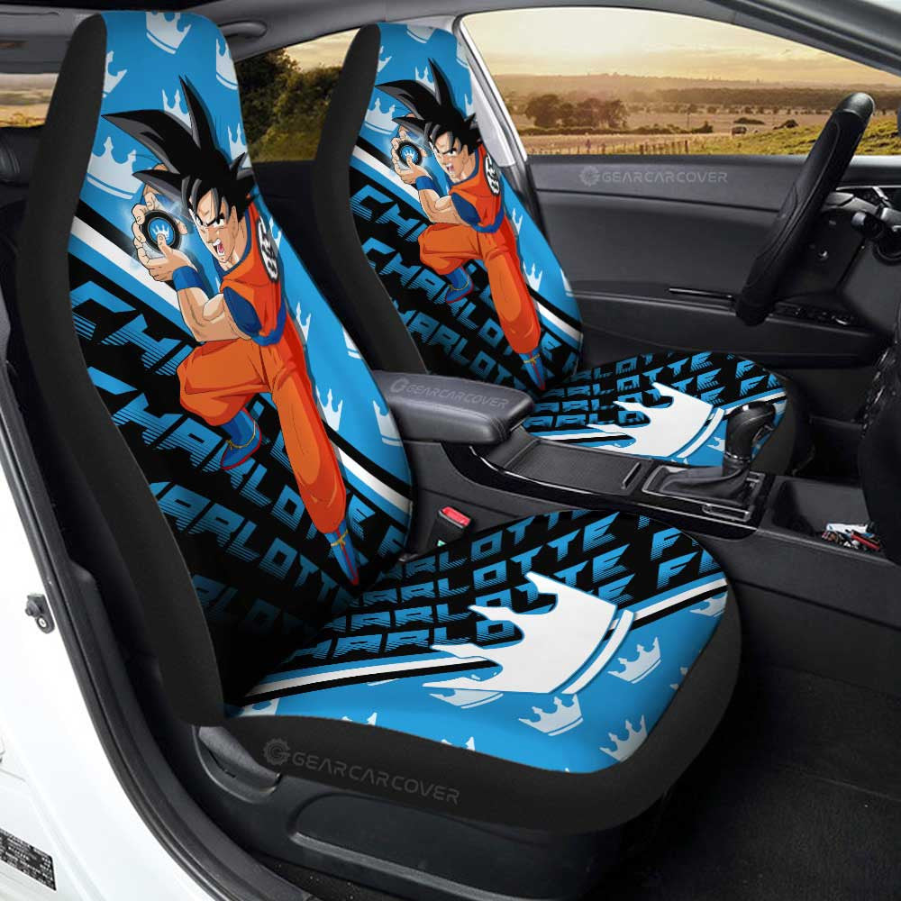 Charlotte FC Car Seat Covers Goku Car Accessories For Fans - Gearcarcover - 1