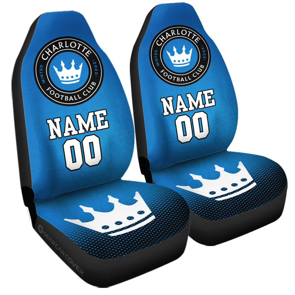 Charlotte FC Car Seat Covers Sporty Team Collection - Gearcarcover - 3