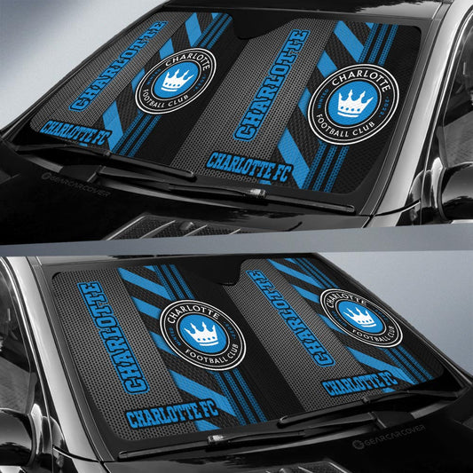 Charlotte FC Car Sunshade Custom Car Accessories - Gearcarcover - 2