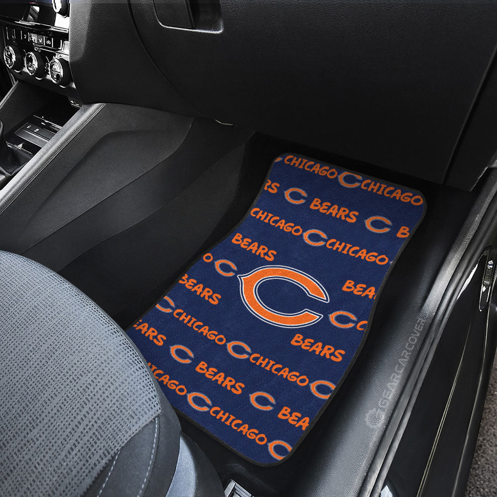 Chicago Bears Car Floor Mats Sporty Team Collection - Gearcarcover - 3