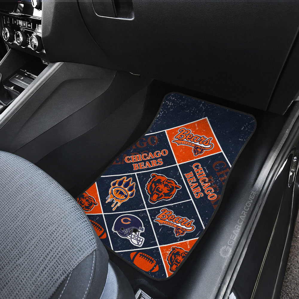Chicago Bears Car Floor Mats Sporty Team Collection - Gearcarcover - 3