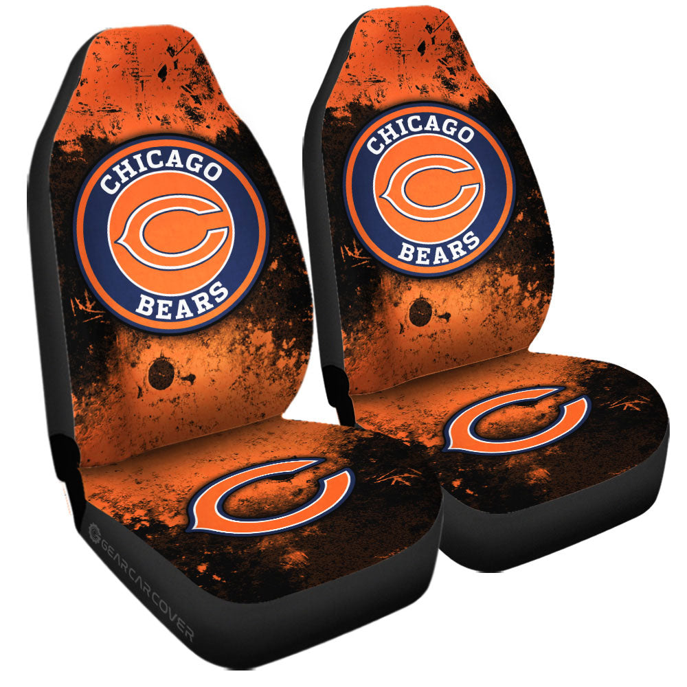 Chicago Bears Car Seat Covers Custom Car Accessories - Gearcarcover - 3