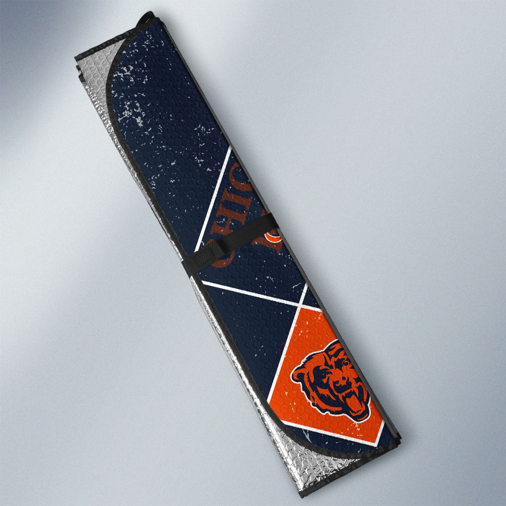 Chicago Bears Car Sunshade Sporty Team Collection - Gearcarcover - 3