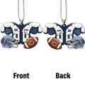 Chicago Bears Ornament Personalized Uniforms Collection - Gearcarcover - 4