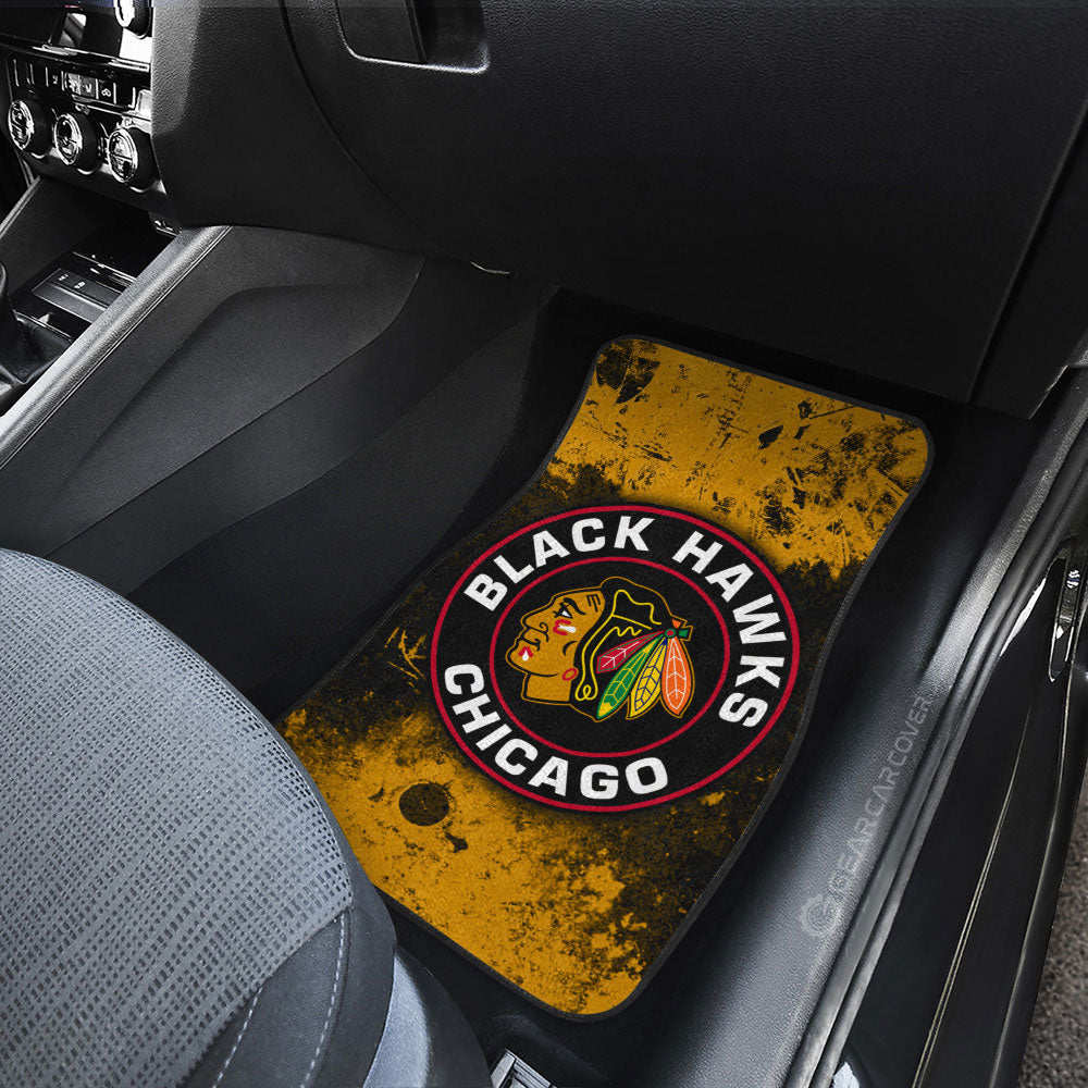Chicago Blackhawks Car Floor Mats Custom Car Accessories - Gearcarcover - 3