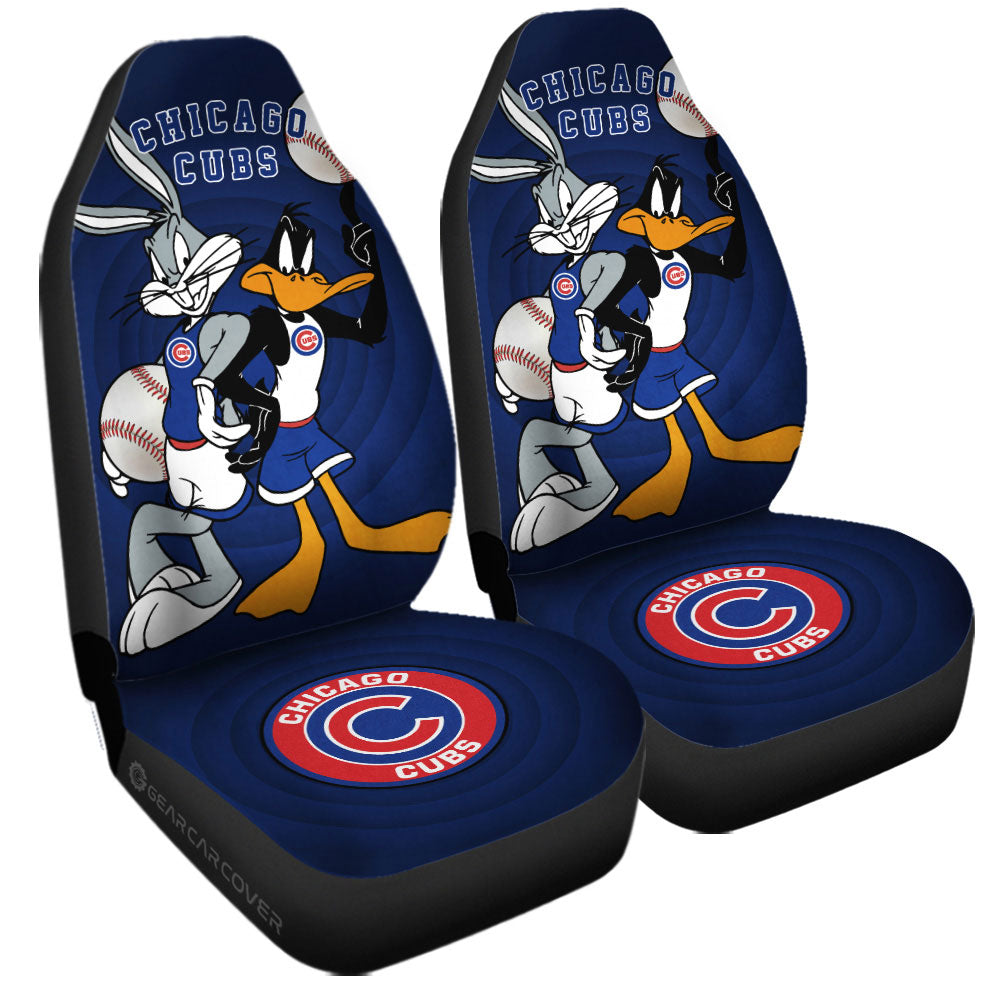 Chicago Cubs Car Seat Covers Custom Car Accessories - Gearcarcover - 3