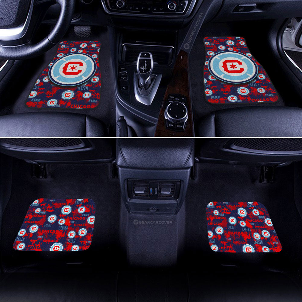 Chicago Fire FC Car Floor Mats Custom Car Accessories - Gearcarcover - 2