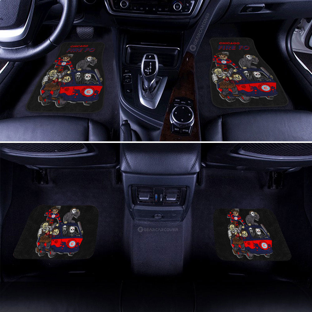 Chicago Fire FC Car Floor Mats Custom Car Accessories - Gearcarcover - 2