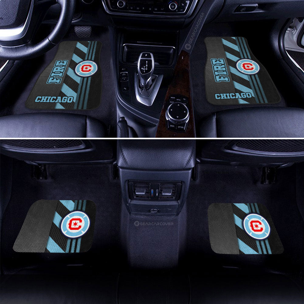 Chicago Fire FC Car Floor Mats Custom Car Accessories - Gearcarcover - 2