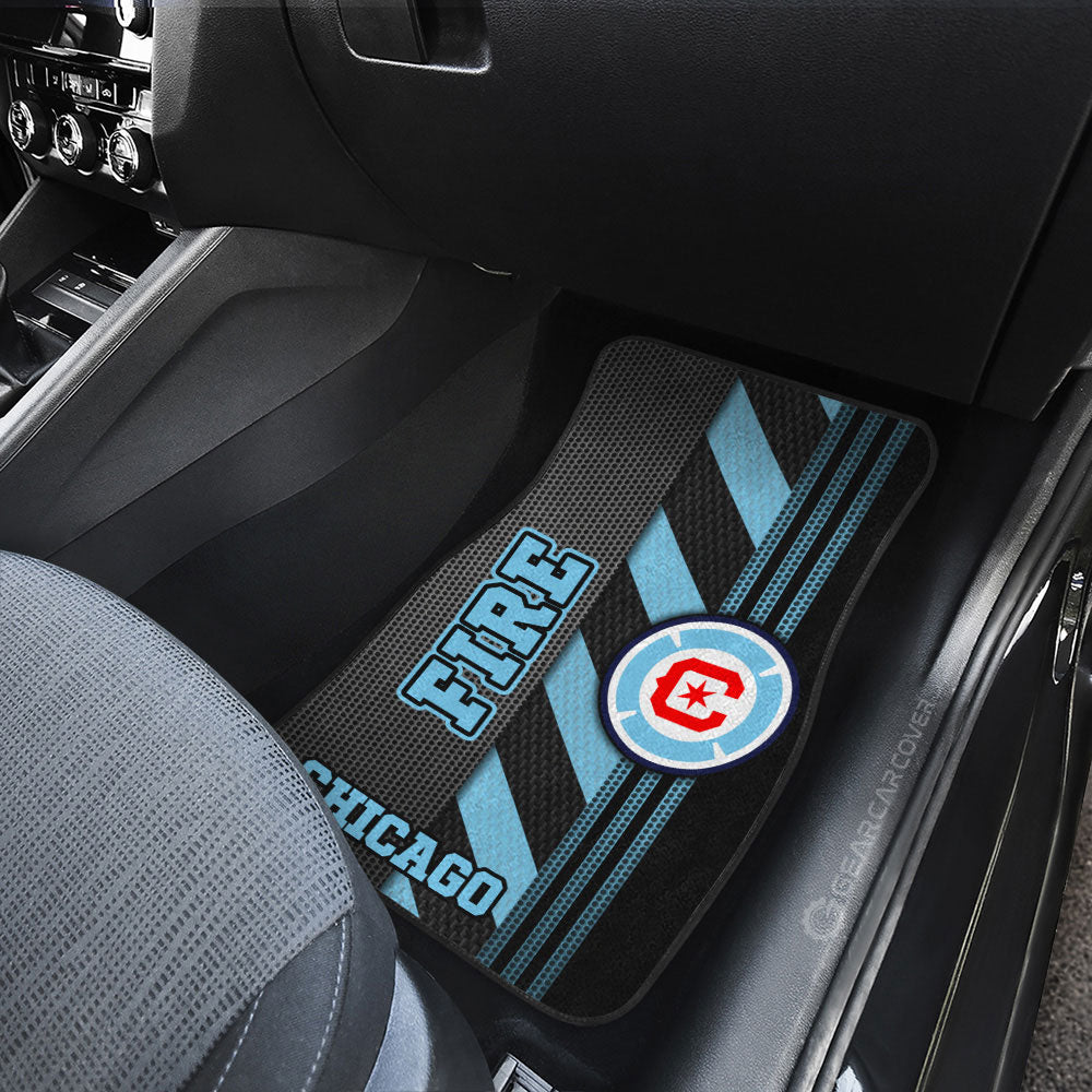 Chicago Fire FC Car Floor Mats Custom Car Accessories - Gearcarcover - 3