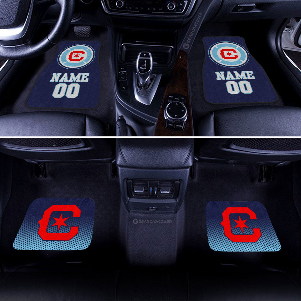 Chicago Fire FC Car Floor Mats Sporty Team Collection - Gearcarcover - 2