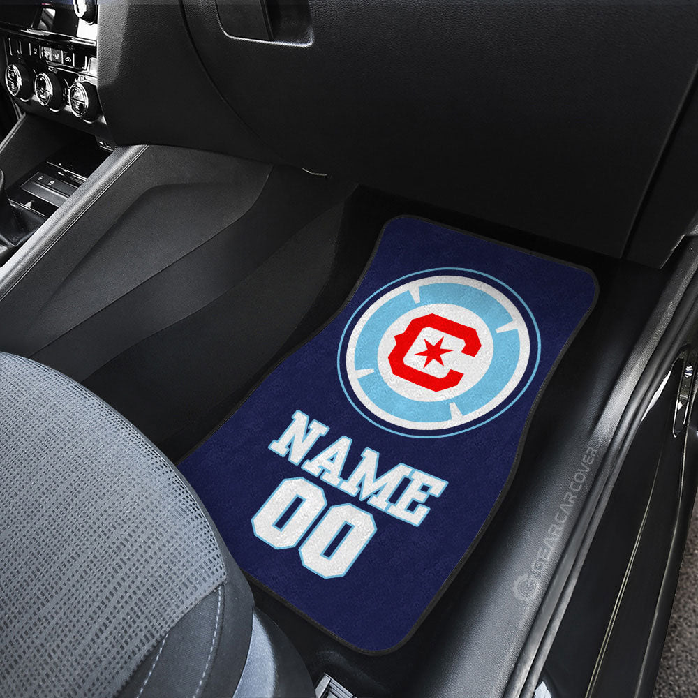 Chicago Fire FC Car Floor Mats Sporty Team Collection - Gearcarcover - 3
