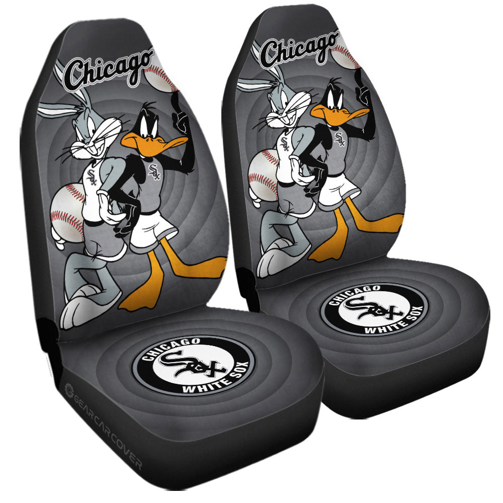 Chicago White Sox Car Seat Covers Custom Car Accessories - Gearcarcover - 3
