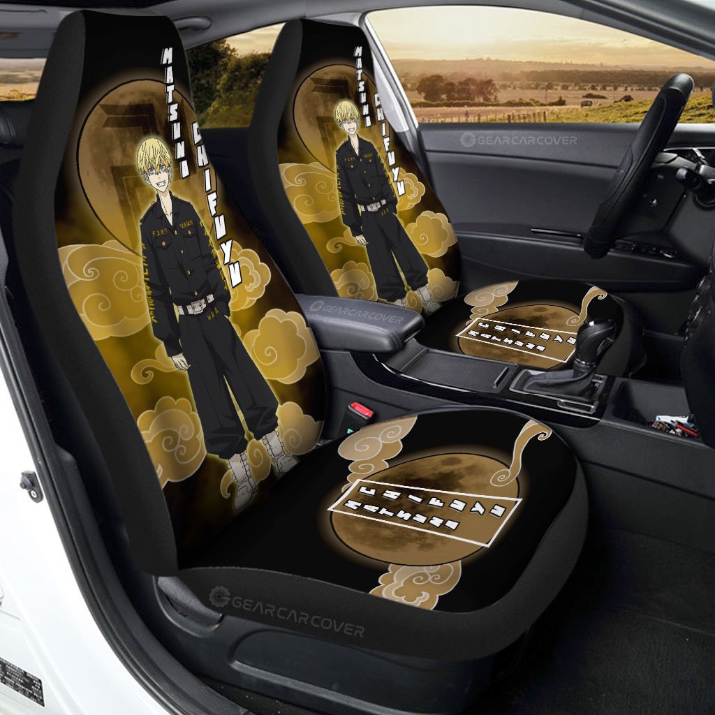 Chifuyu Matsuno Car Seat Covers Custom Tokyo Reverngers Car Interior Accessories - Gearcarcover - 1