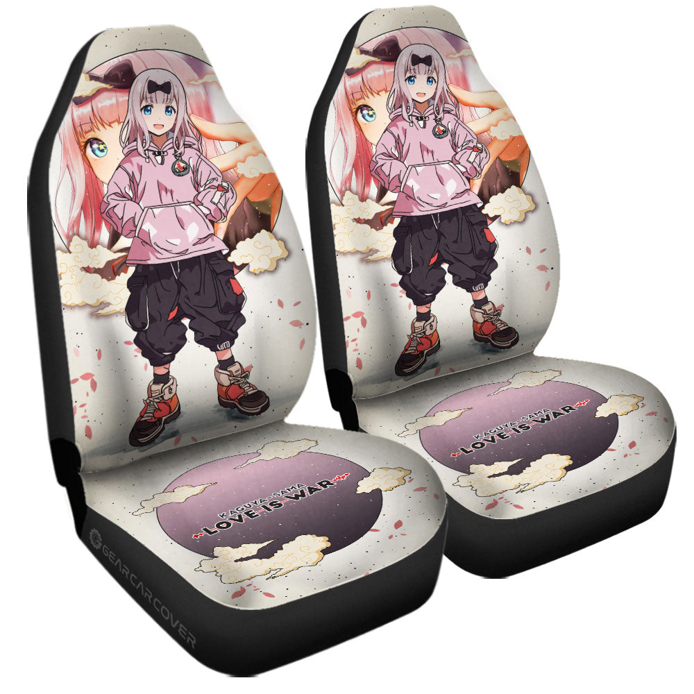 Chika Fujiwara Car Seat Covers Anime Collection - Gearcarcover - 3