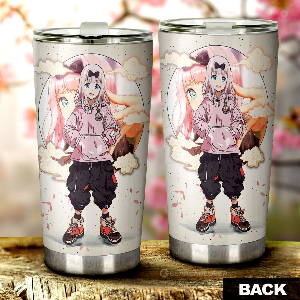 Chika Fujiwara Tumbler Cup Anime Collection - Gearcarcover - 2