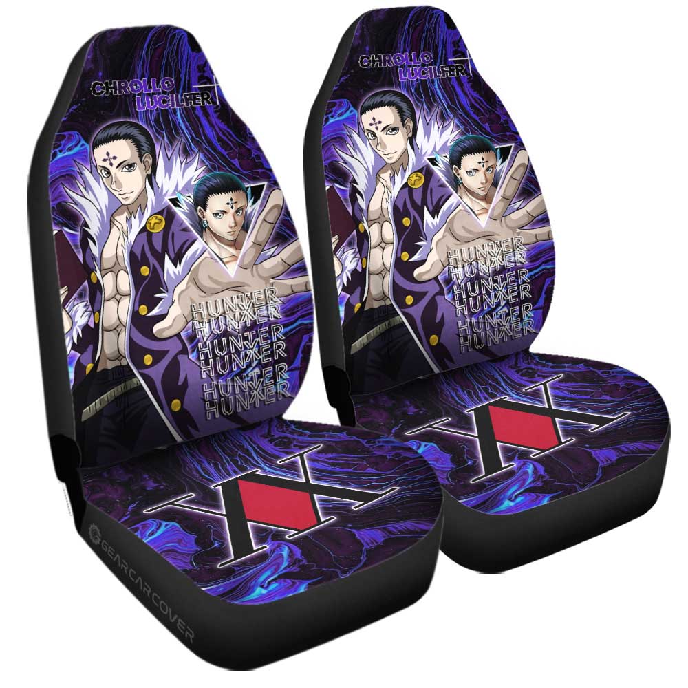 Chrollo Lucilfer Car Seat Covers Custom Car Accessories - Gearcarcover - 3