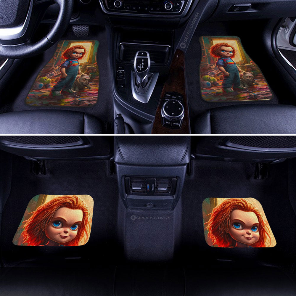 Chucky Car Floor Mats Custom Horror Car Accessories - Gearcarcover - 2